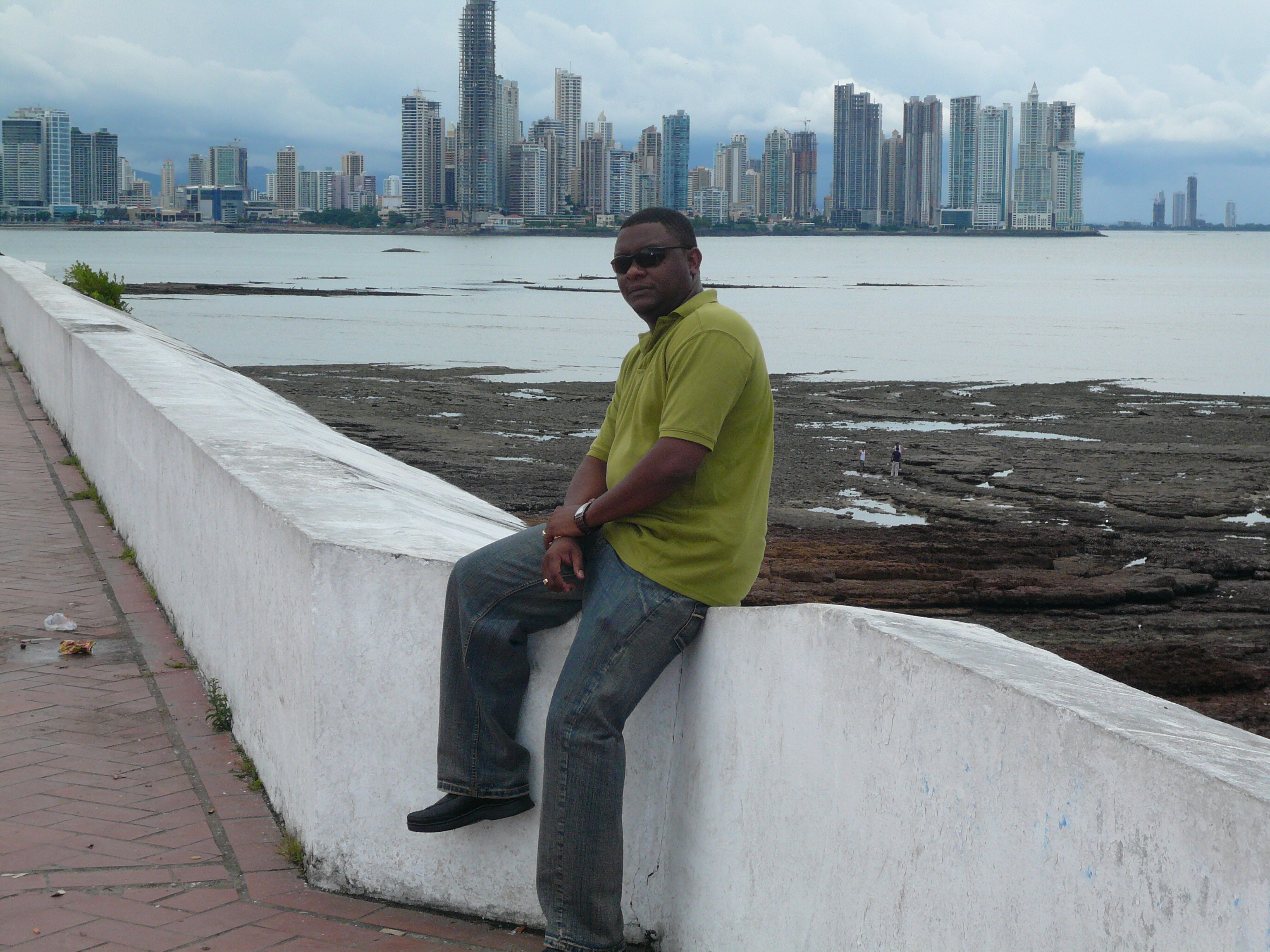 Relaxing after a two day workshop in Panama City Panama