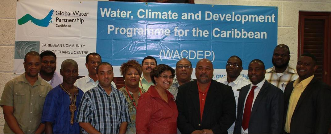 With distinguished invitees at the WACDEP Caribbean Launch Barbados